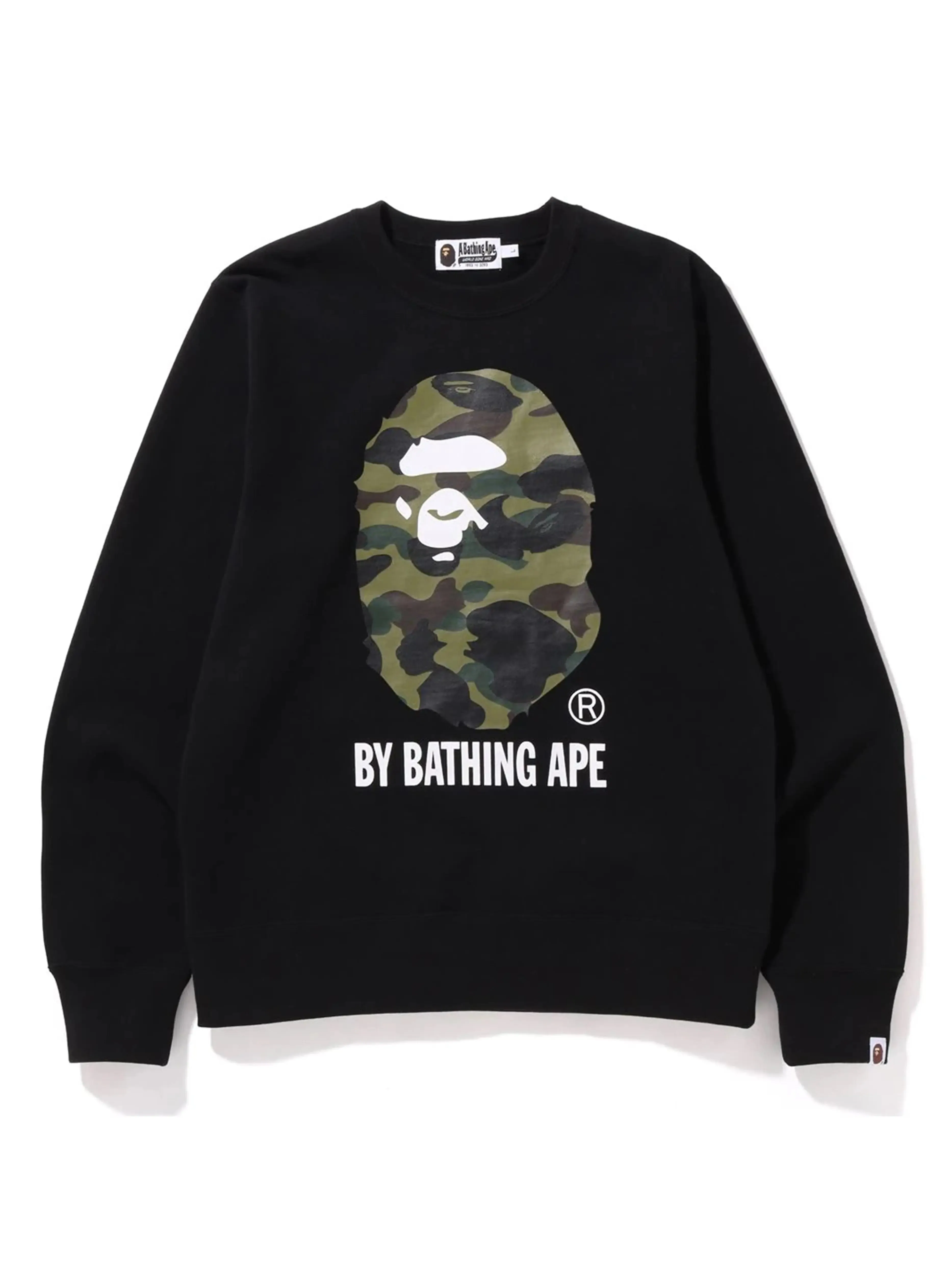 A Bathing Ape 1st Camo Crewneck Black