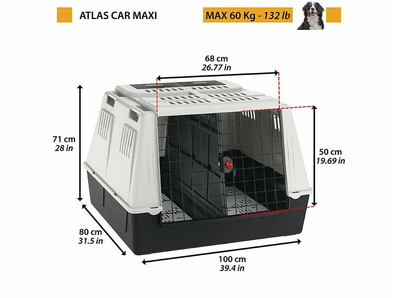 Atlas Car Maxi Gray Transport