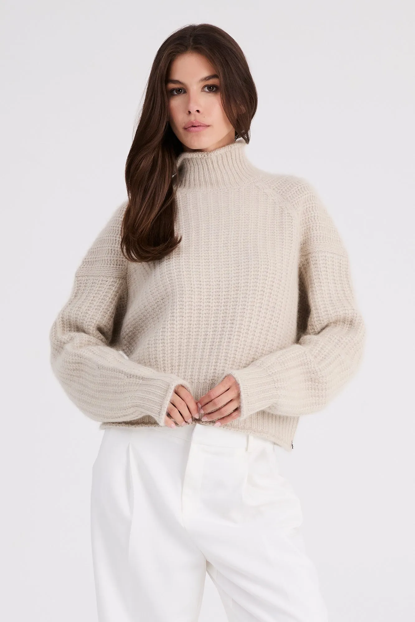   Beryll Carole Cashmere Sweater | Shell Beach