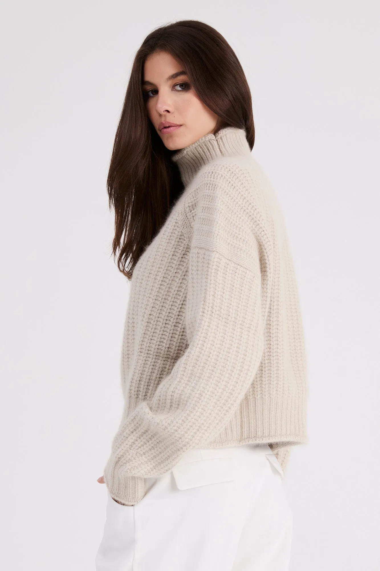   Beryll Carole Cashmere Sweater | Shell Beach