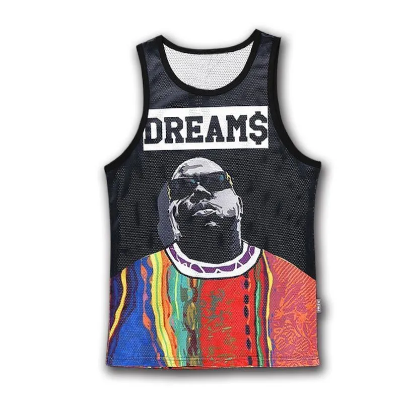 Biggie Dreams Printed Tank Tops