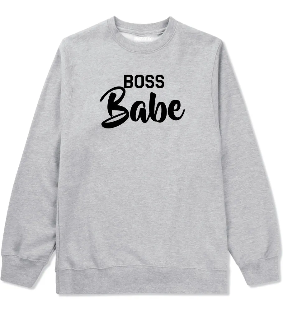 Boss Babe Mens Crewneck Sweatshirt