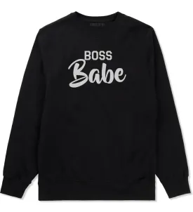 Boss Babe Mens Crewneck Sweatshirt