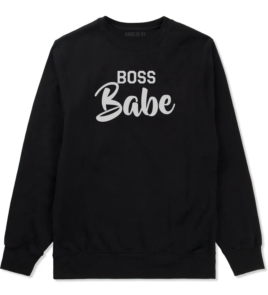 Boss Babe Mens Crewneck Sweatshirt