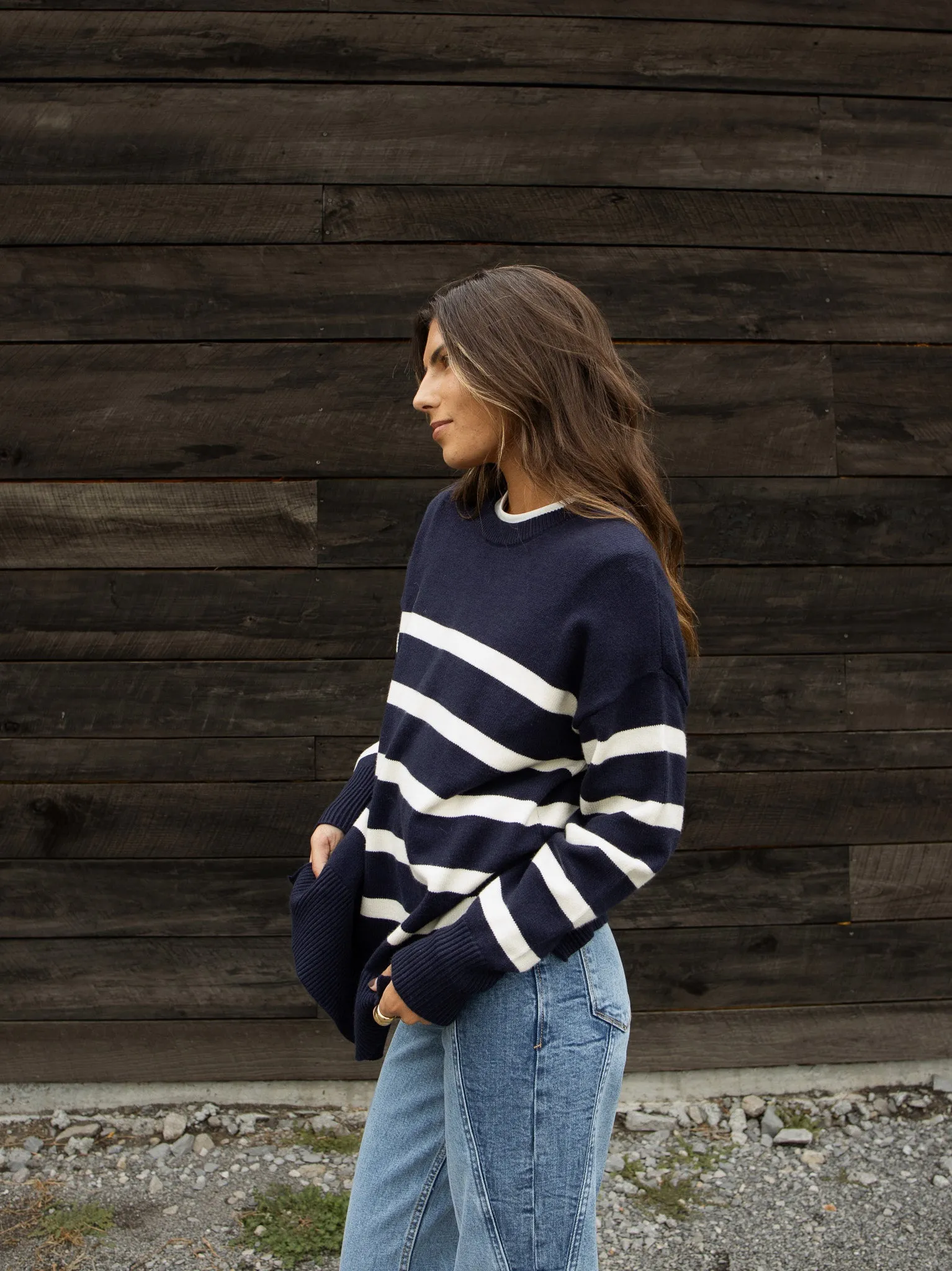 Brea Striped Sweater