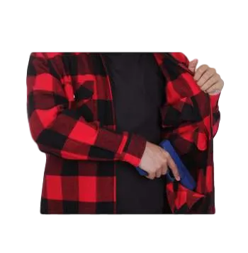 Conceal Carry Flannel Shirt Jac