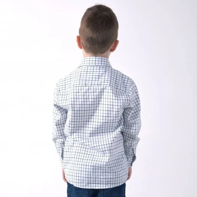 Country Classics Kids Long Sleeve Check Shirt - Tattersall