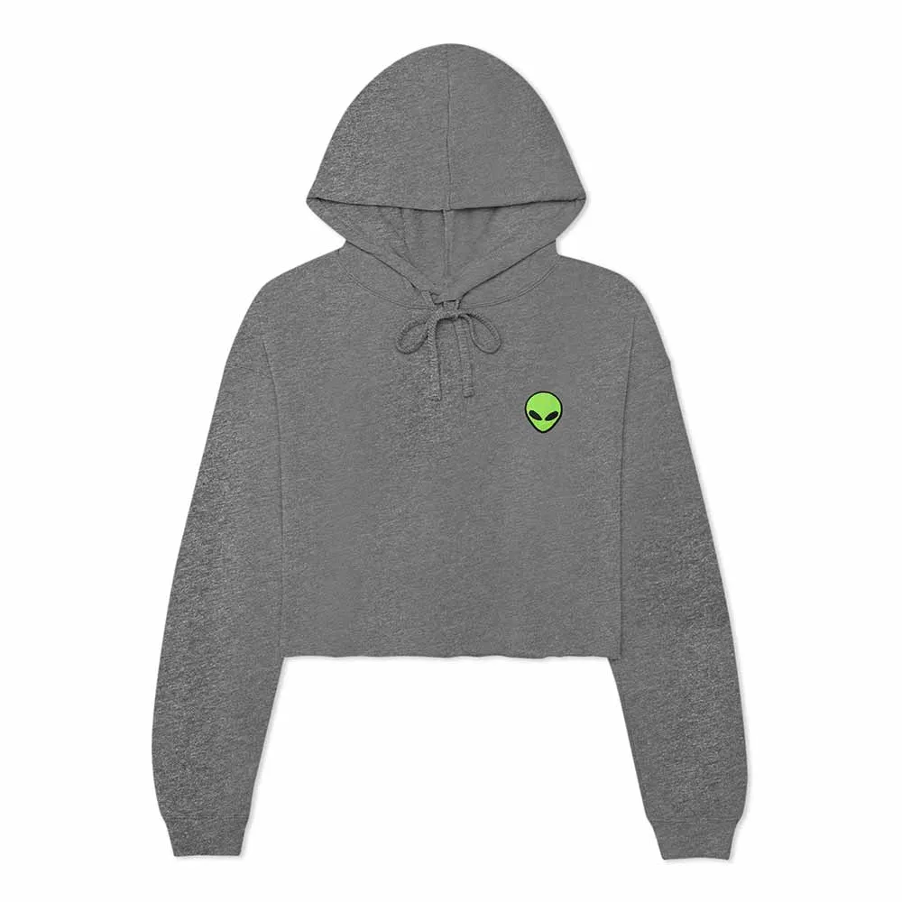 Dalix Alien Cropped Hoodie