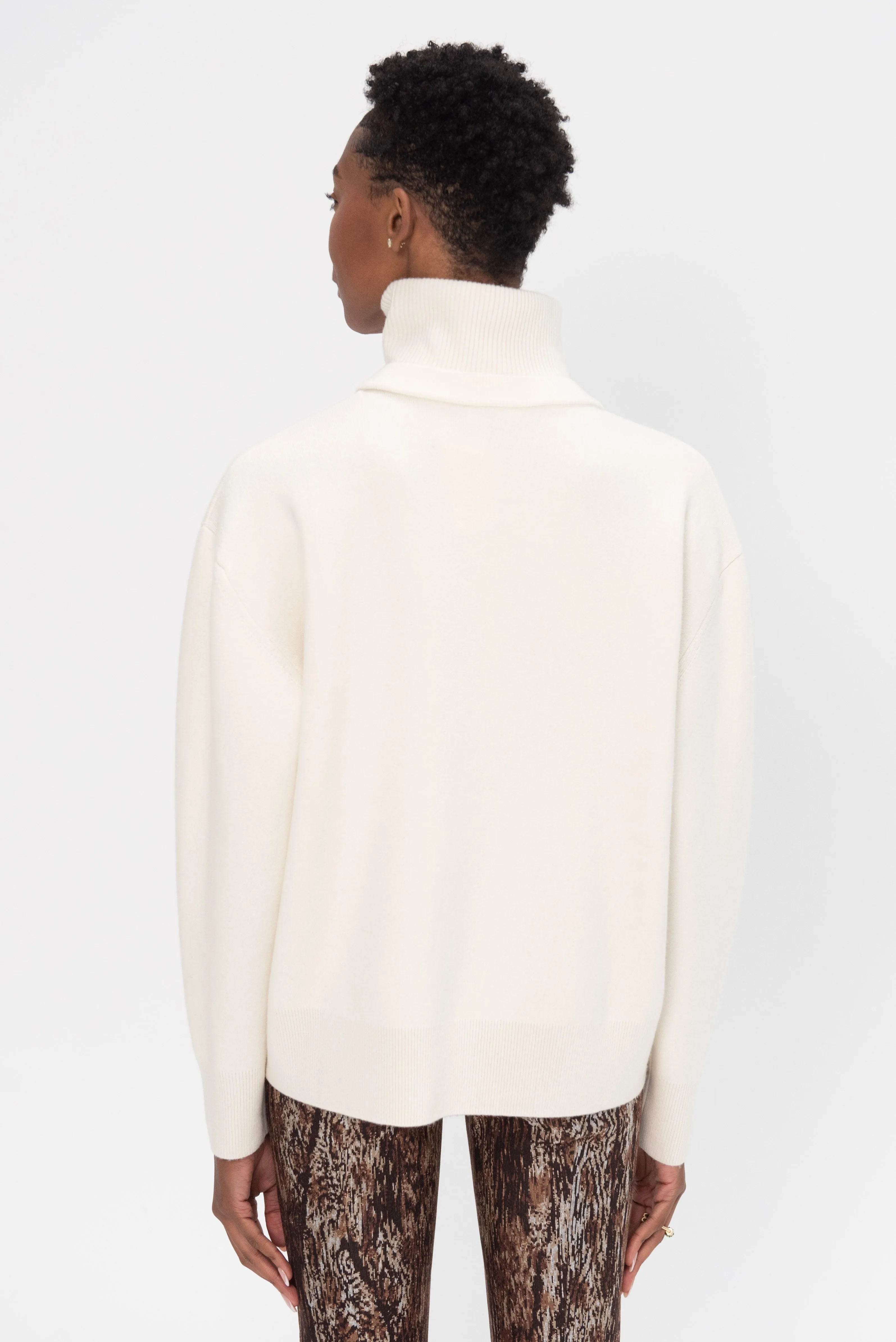 Double Layer Pullover, Ivory