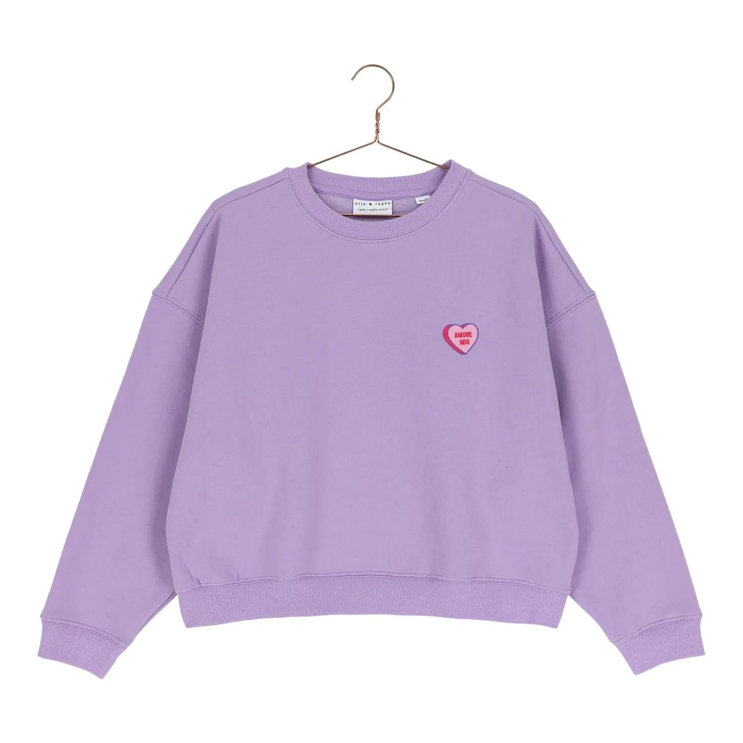 Elle and Rapha Sweater Amore Mio | Lavender