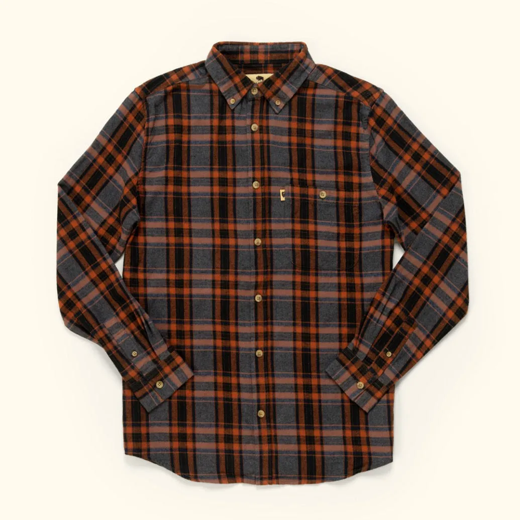 Fairbanks Flannel Shirt | Autumn Stone