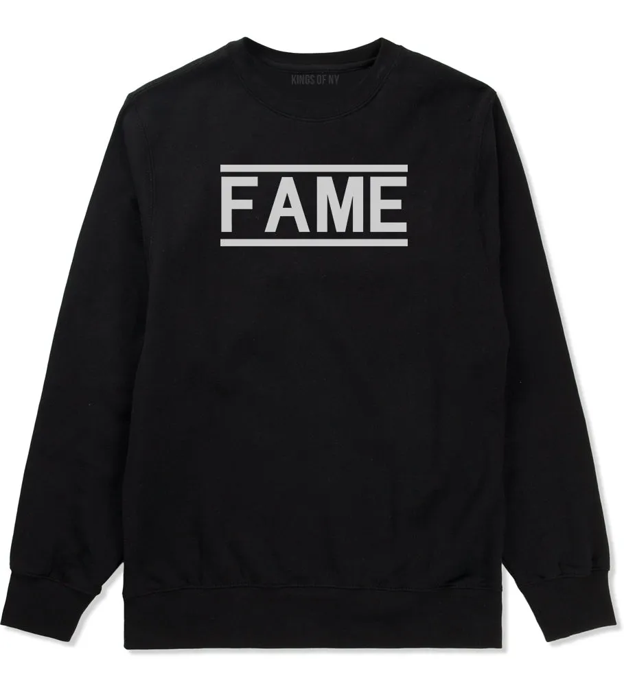 Fame Famous Mens Crewneck Sweatshirt