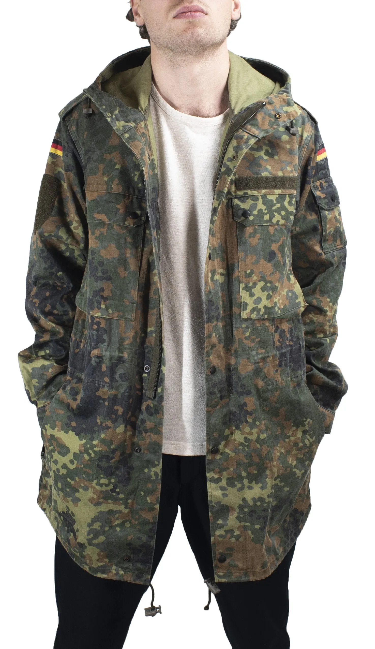 German Army - Vintage - Flecktarn Parka - DISTRESSED RANGE