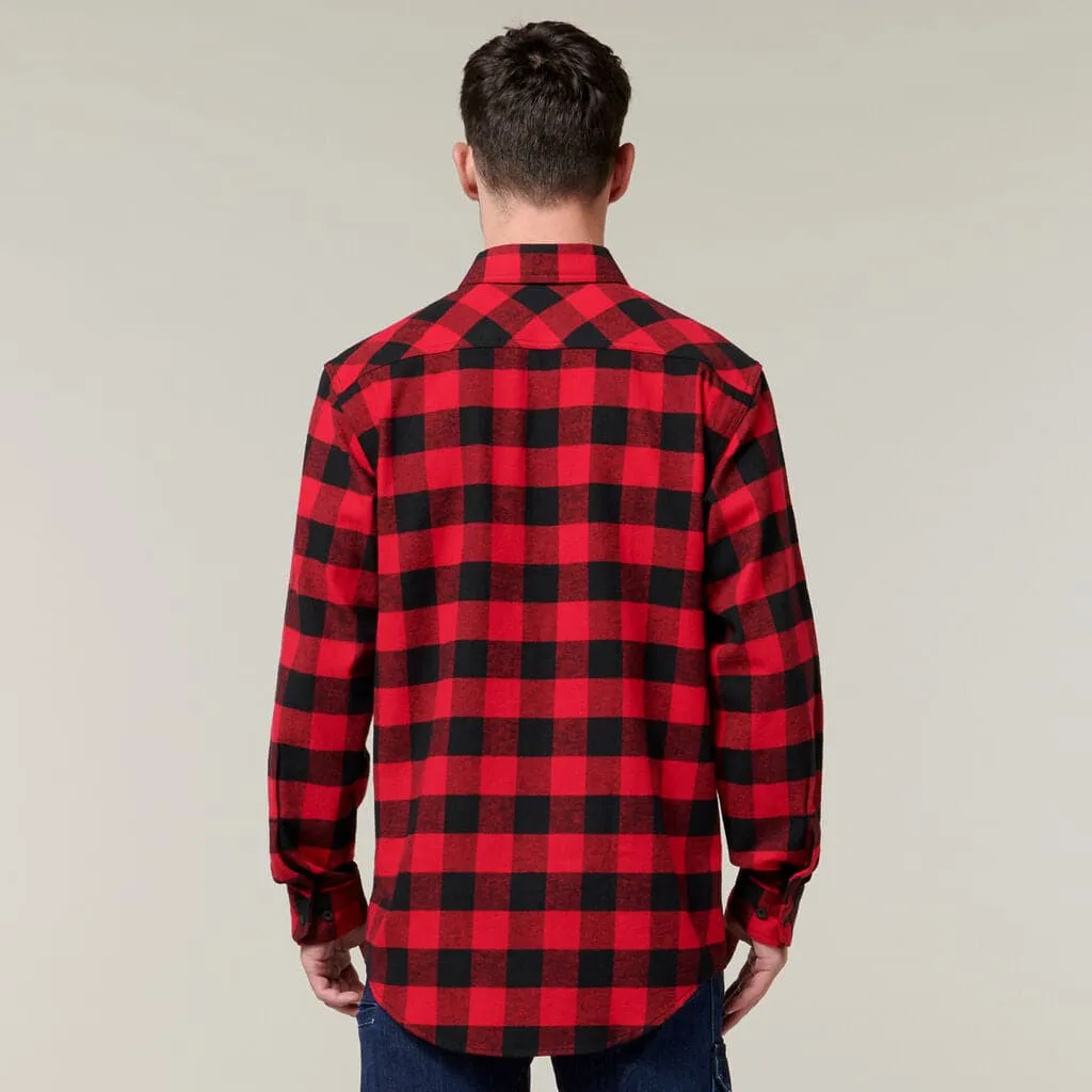 Hard Yakka Long Sleeve Check Flannel Shirt  Y07295