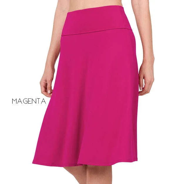 High Waist Everyday Skirt | S-3XL