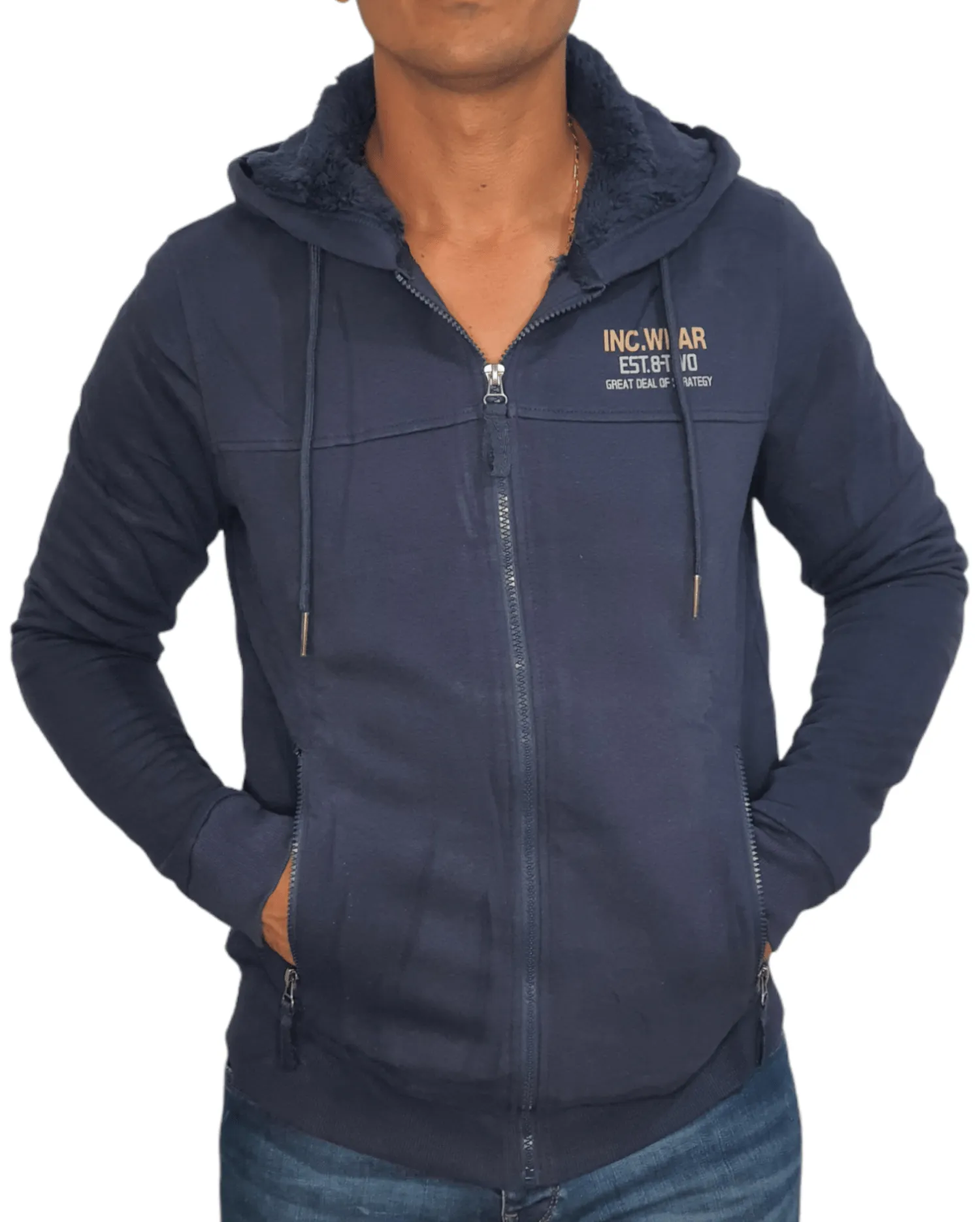 Hoodie Jacket - Dark Blue