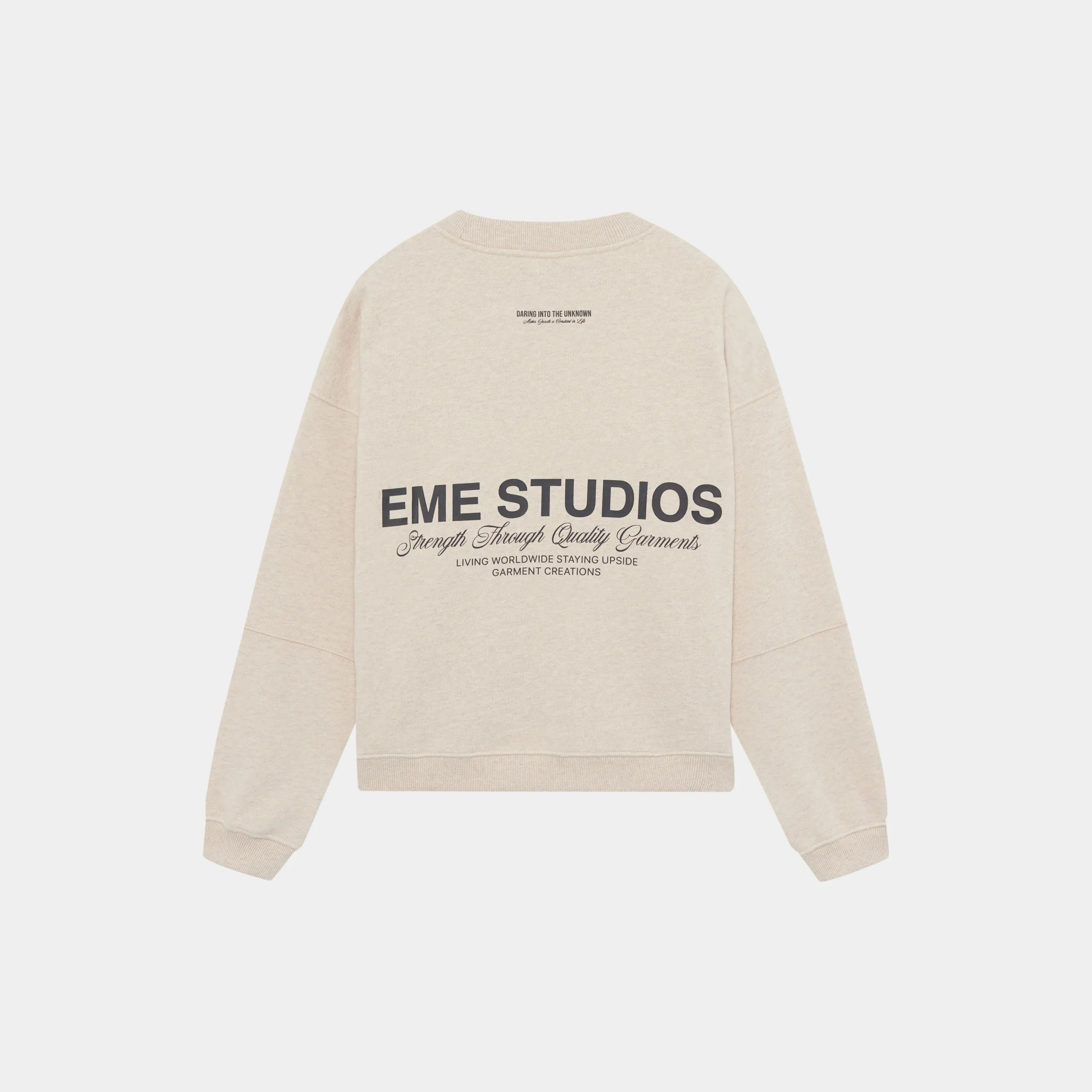 Iconic Heather Oversized Crewneck