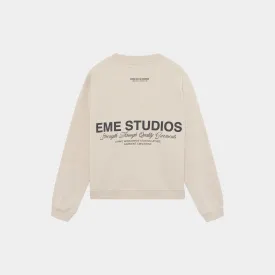 Iconic Heather Oversized Crewneck