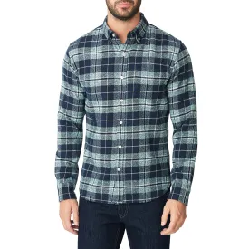 Japanese Shaggy Flannel Shirt - Hawkins Plaid