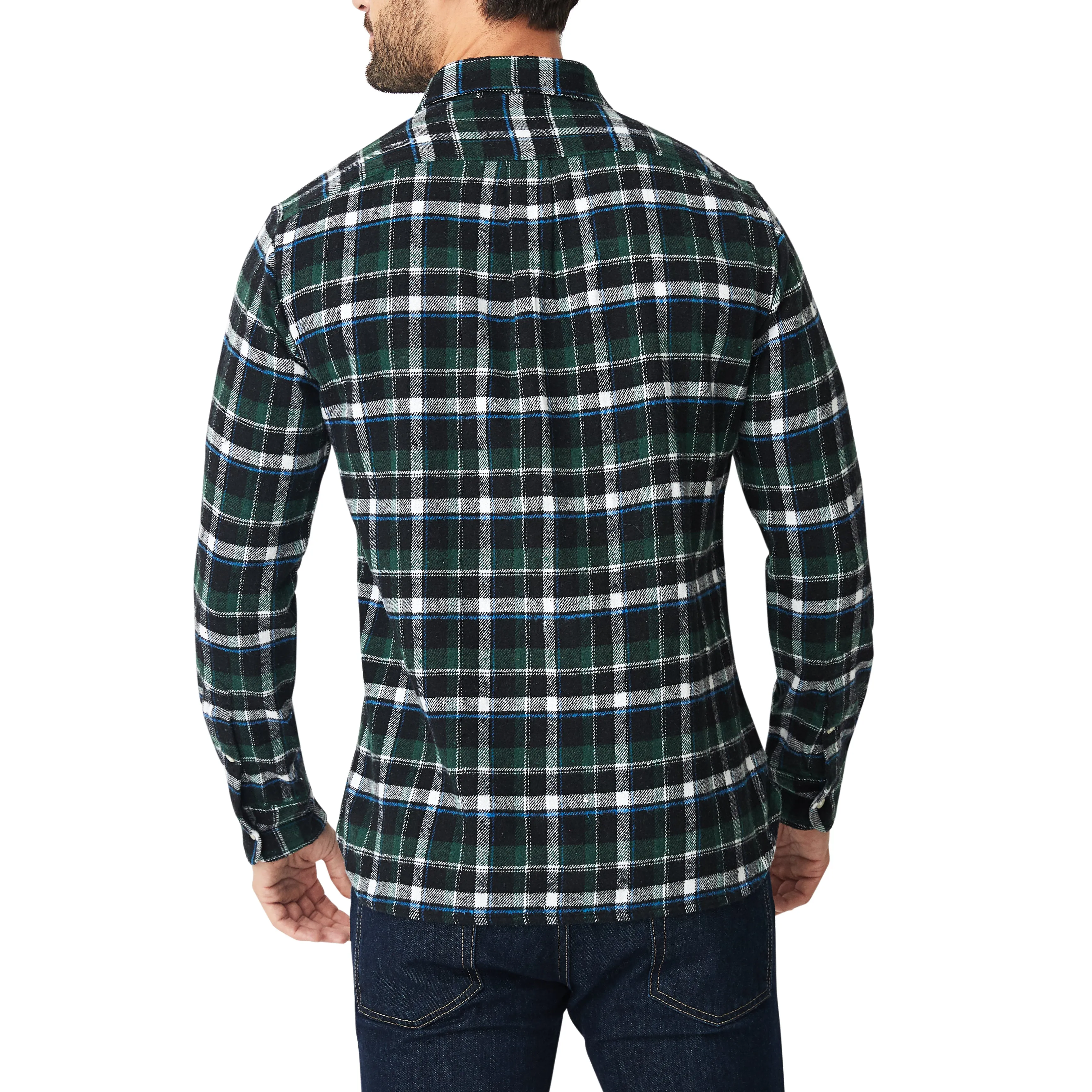 Japanese Shaggy Flannel Shirt - Shayler Plaid