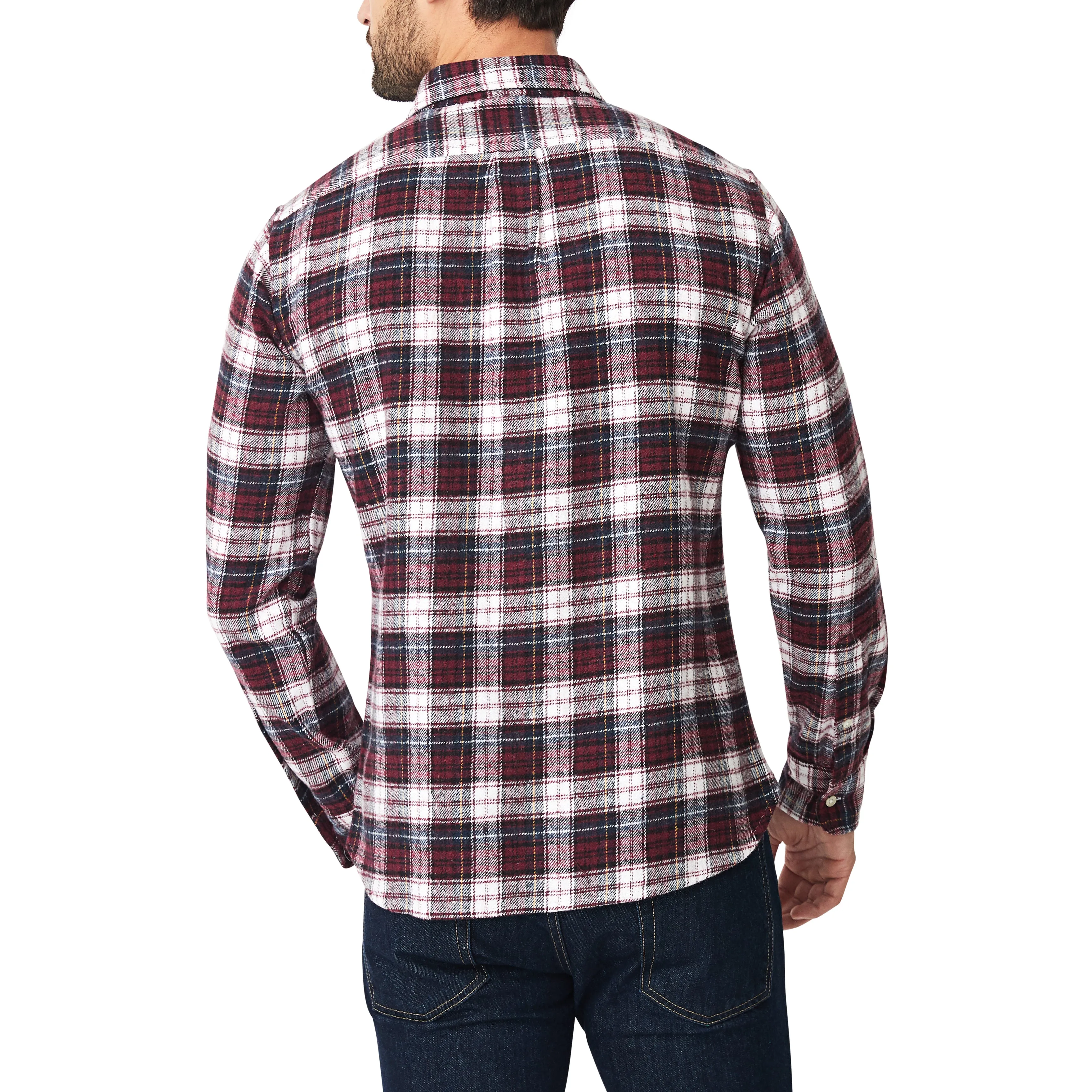 Japanese Shaggy Flannel Shirt - Sutton Plaid