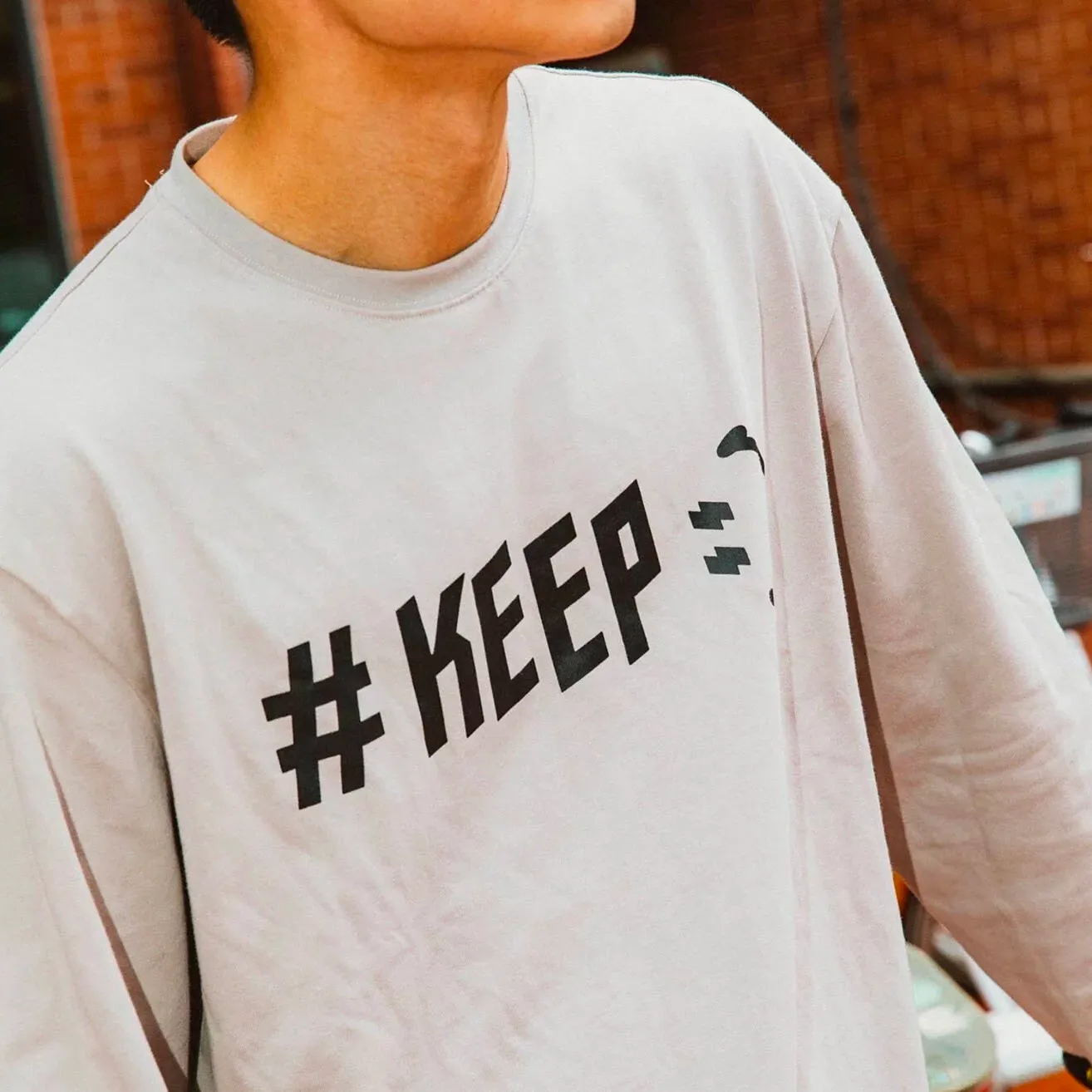 Kickstage #KEEP Long Sleeve Tee [KS99]