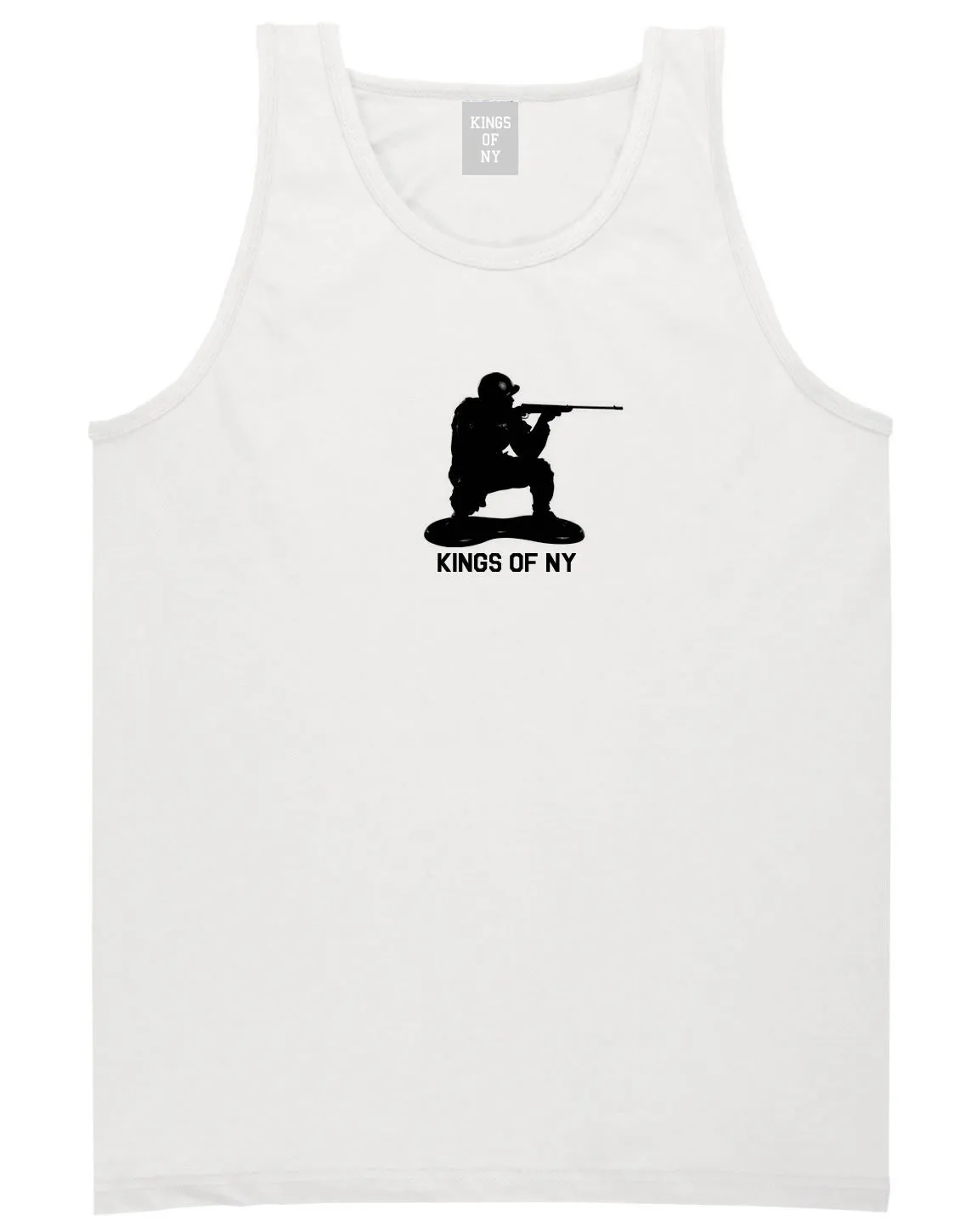 Kings Of NY Green Army Men Tank Top