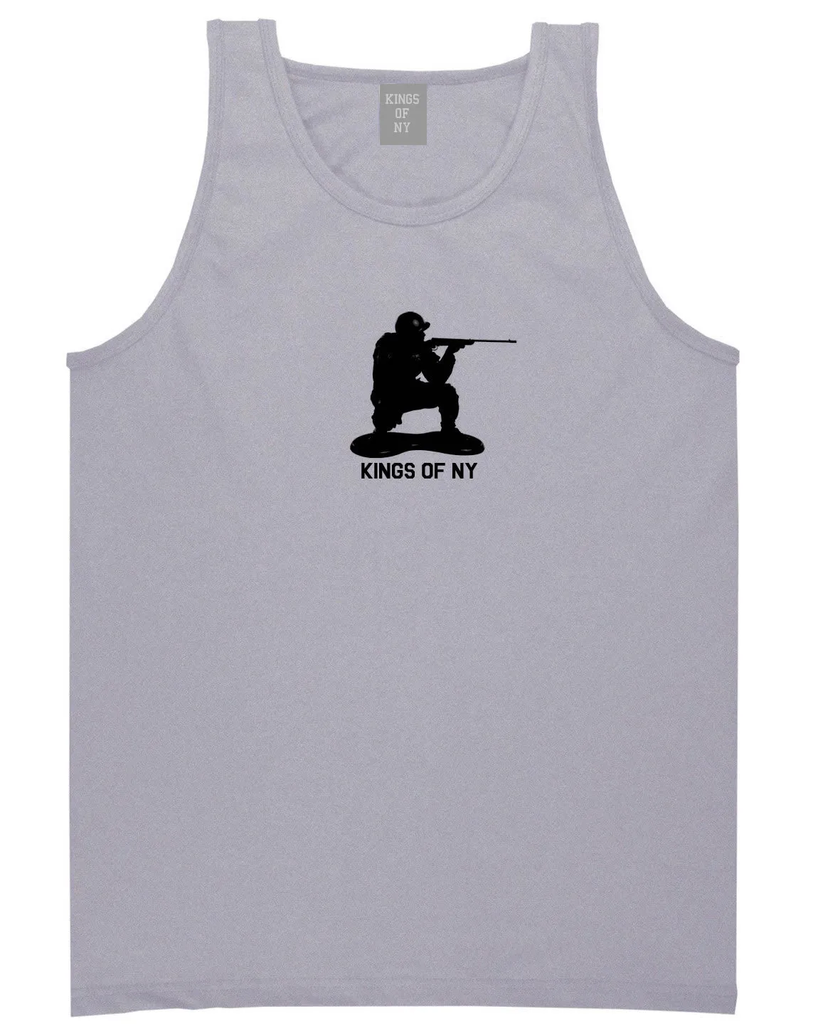 Kings Of NY Green Army Men Tank Top