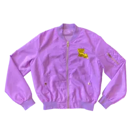 Lavender Louisiana Bomber Jacket