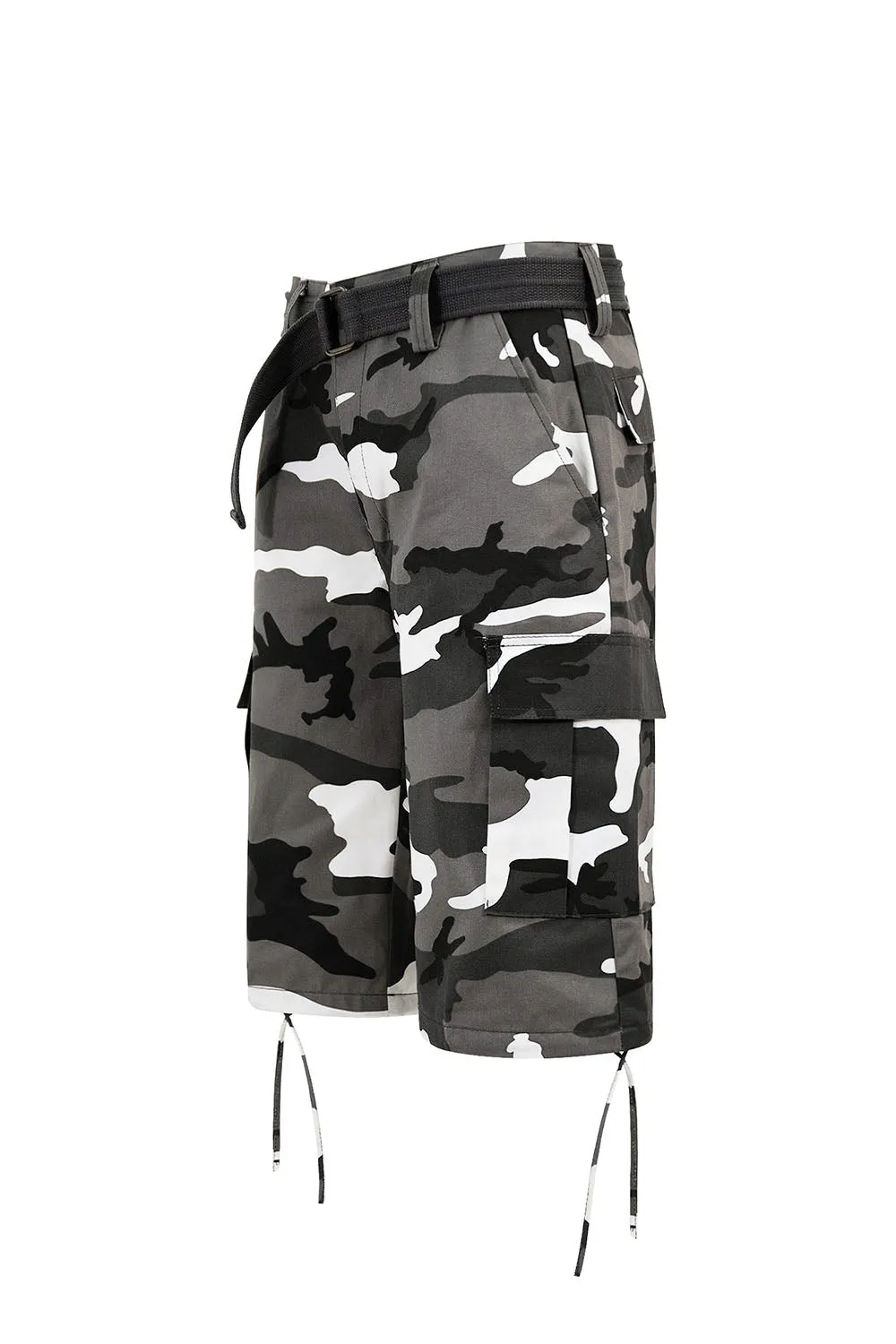 Men's Belted Camo Cargo Shorts (New Colorways)