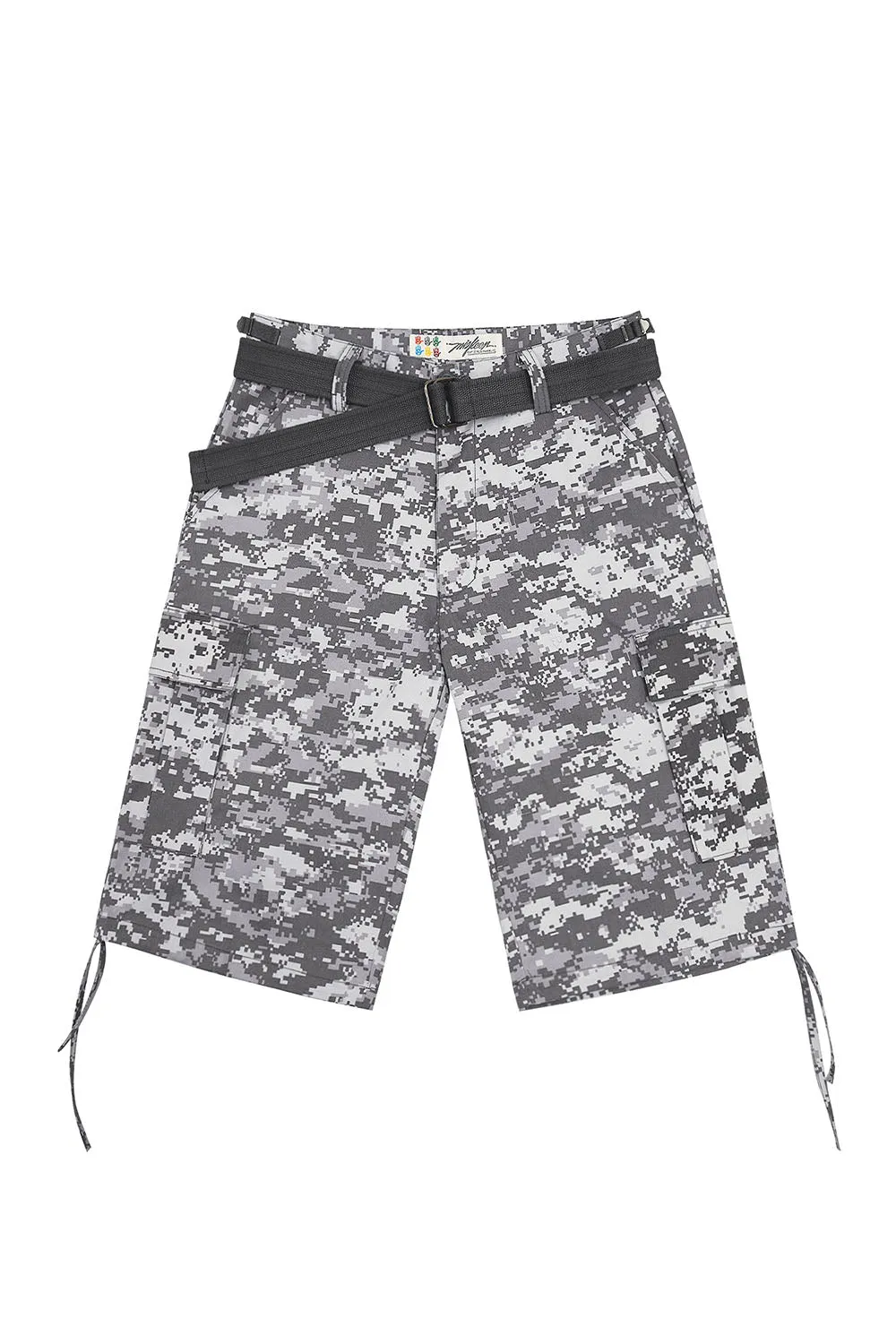 Men's Belted Camo Cargo Shorts (New Colorways)