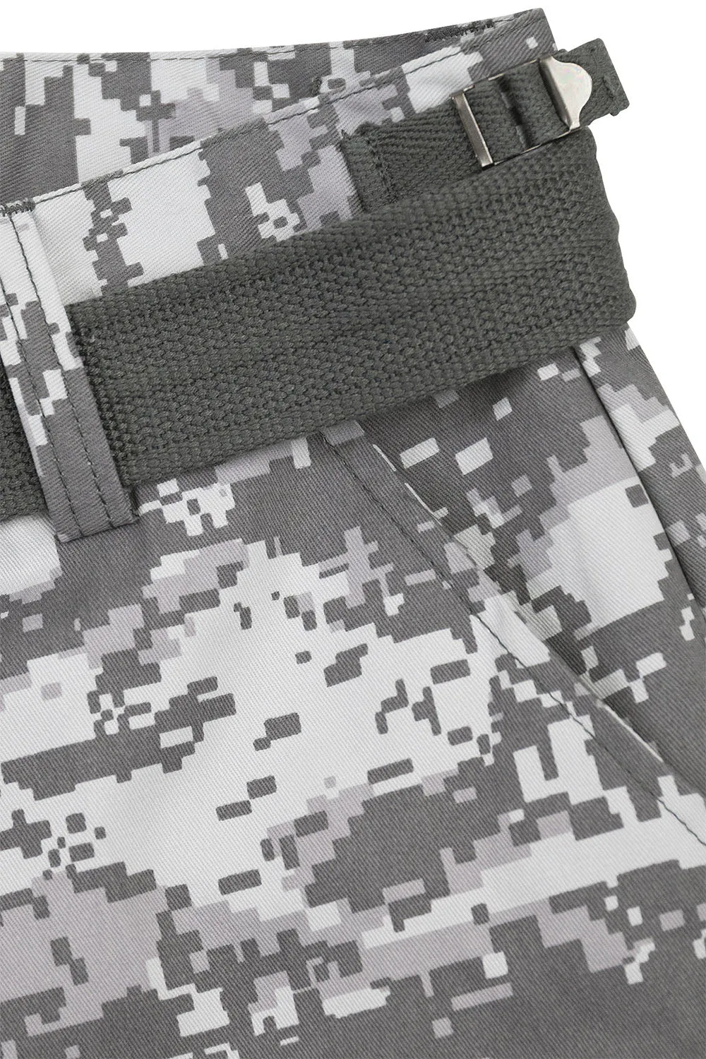 Men's Belted Camo Cargo Shorts (New Colorways)