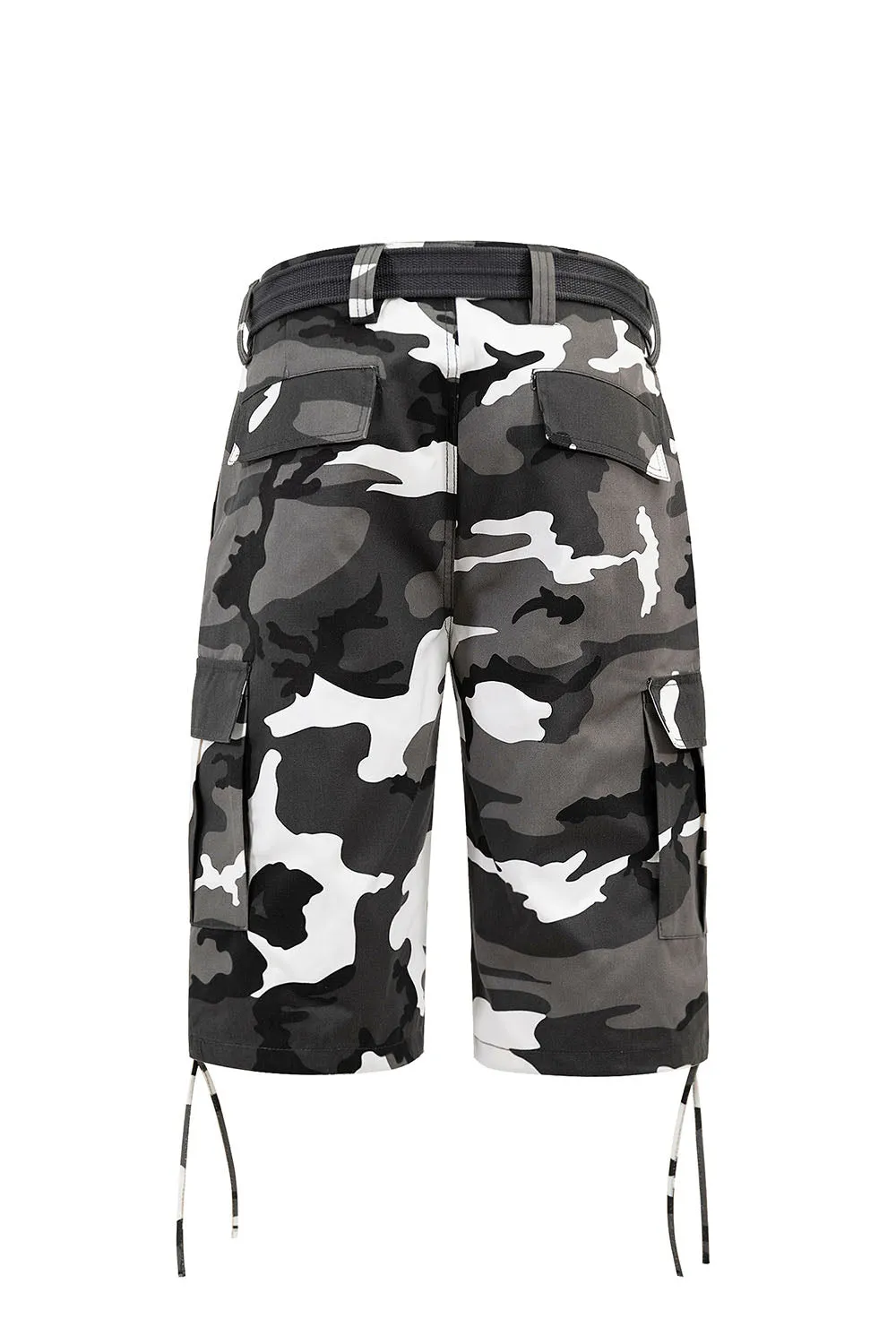 Men's Belted Camo Cargo Shorts (New Colorways)