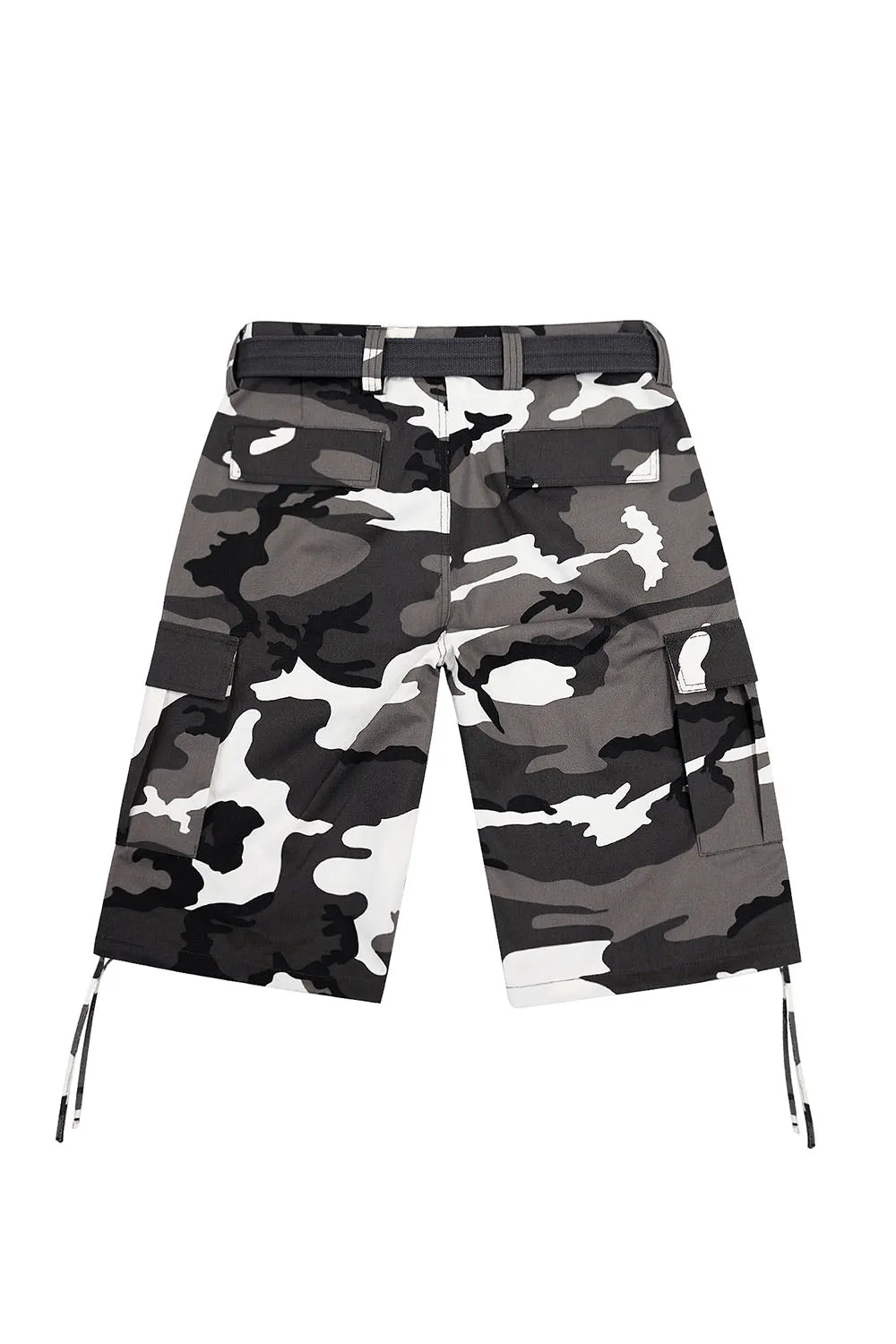 Men's Belted Camo Cargo Shorts (New Colorways)