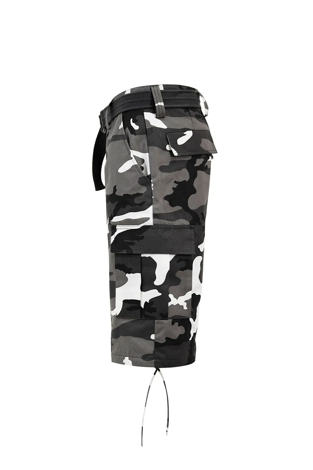 Men's Belted Camo Cargo Shorts (New Colorways)