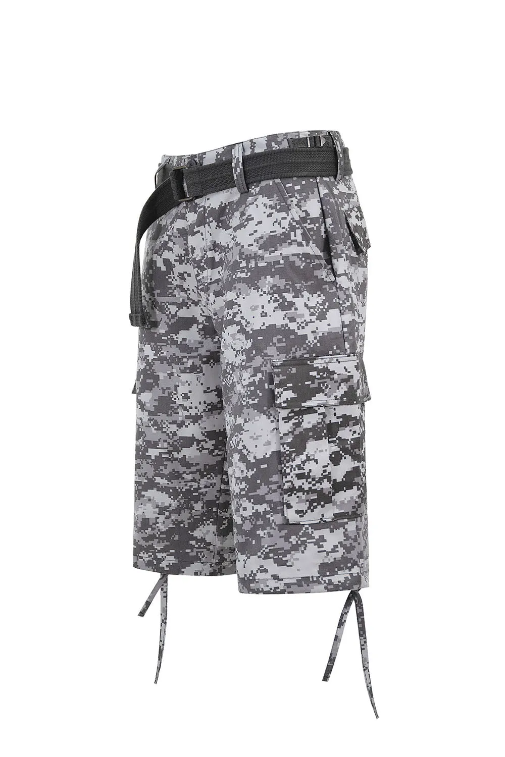 Men's Belted Camo Cargo Shorts (New Colorways)