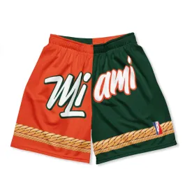 MIAMI STYLE CUBAN LINK CANES SHORTS