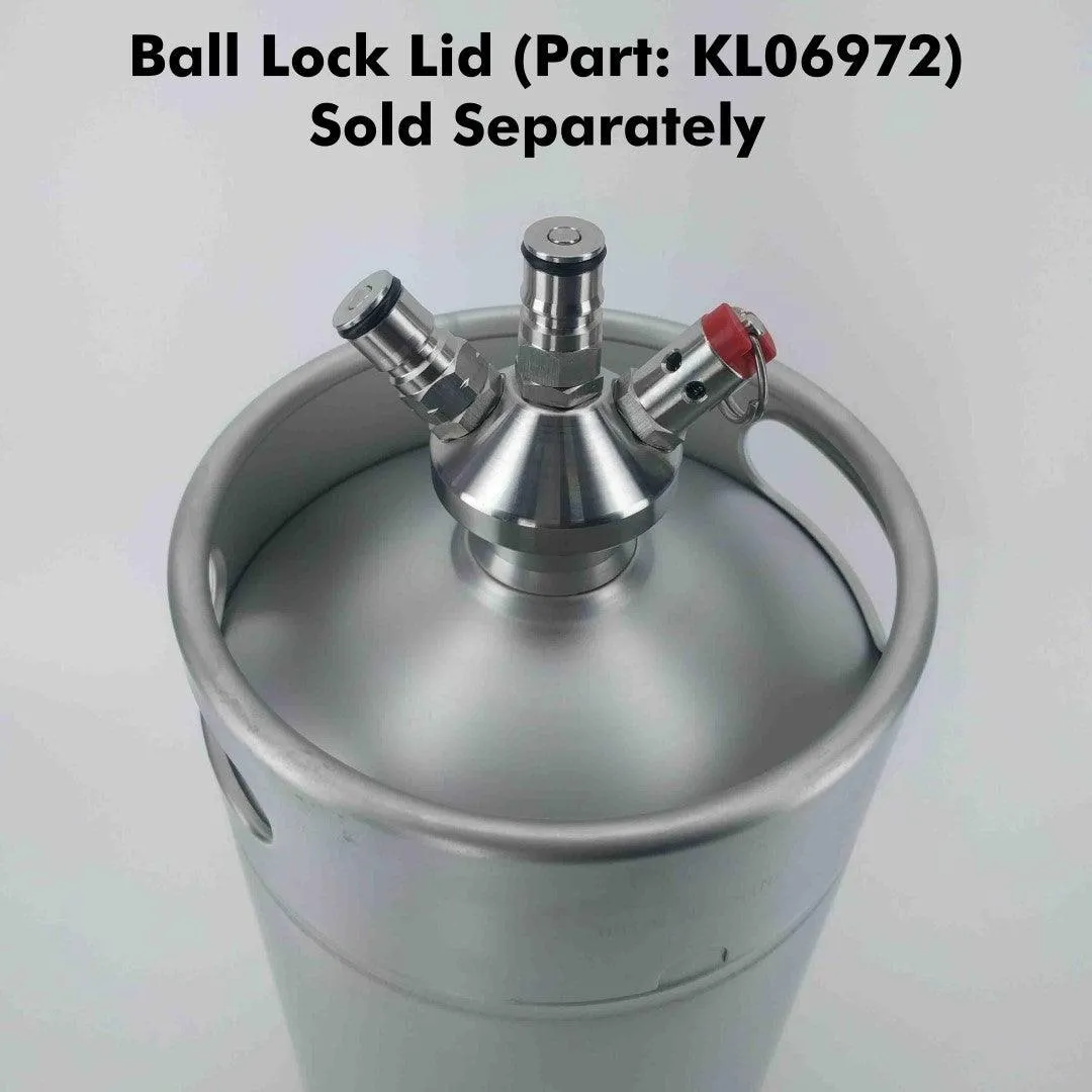 Mini Keg - 5L (approx 170oz) (175mm x 280mm)