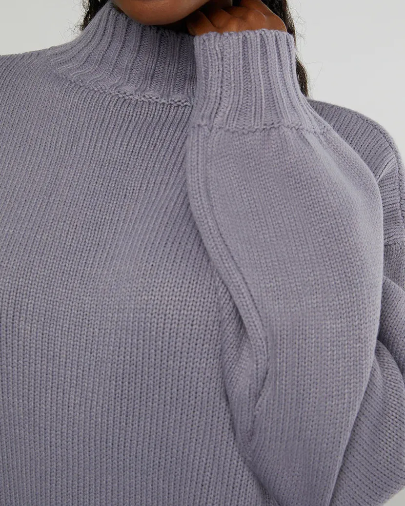 Mock Neck Sweater