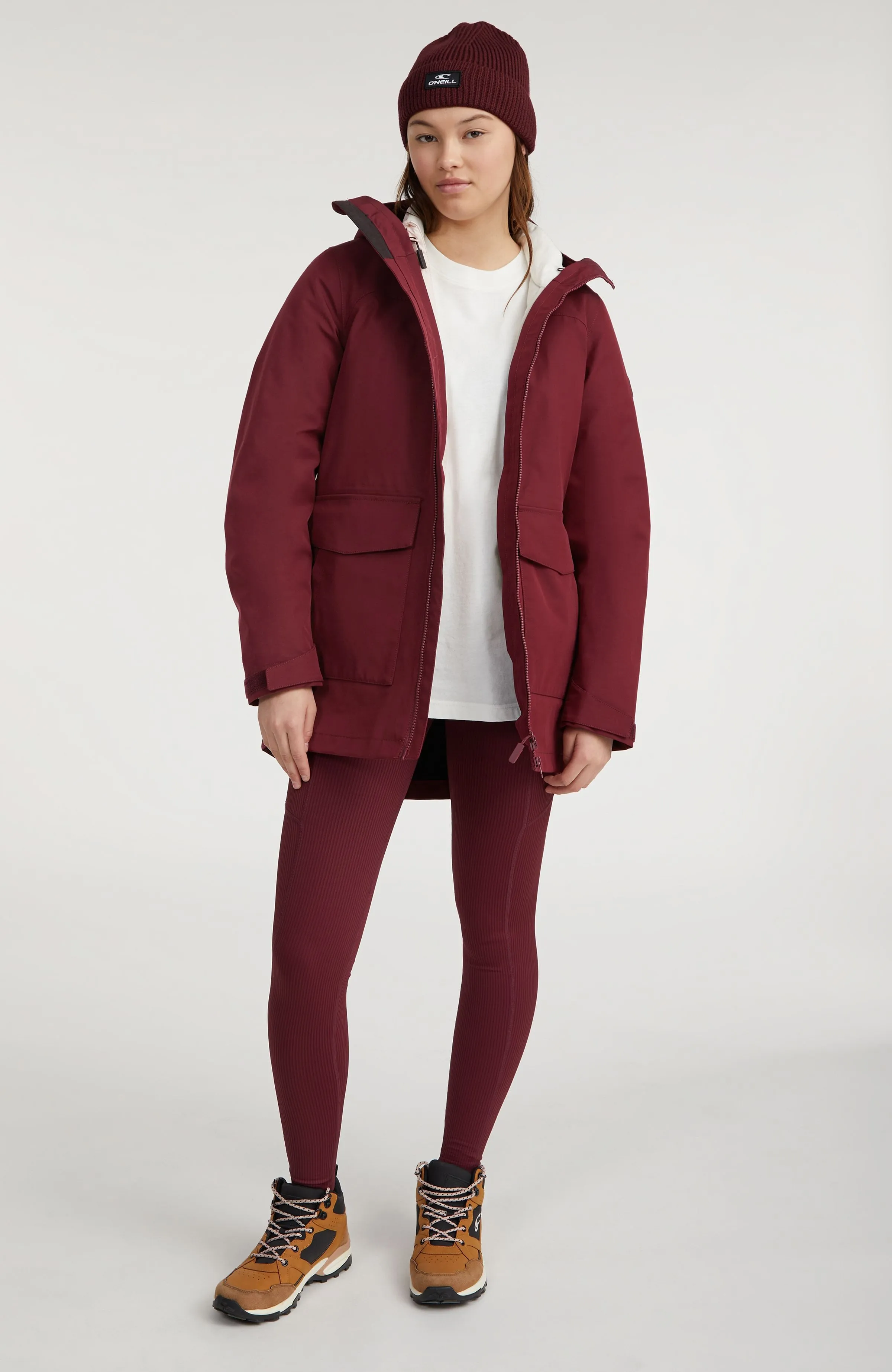 O'Neill TRVLR Series Journey Shell Parka | Windsor Wine