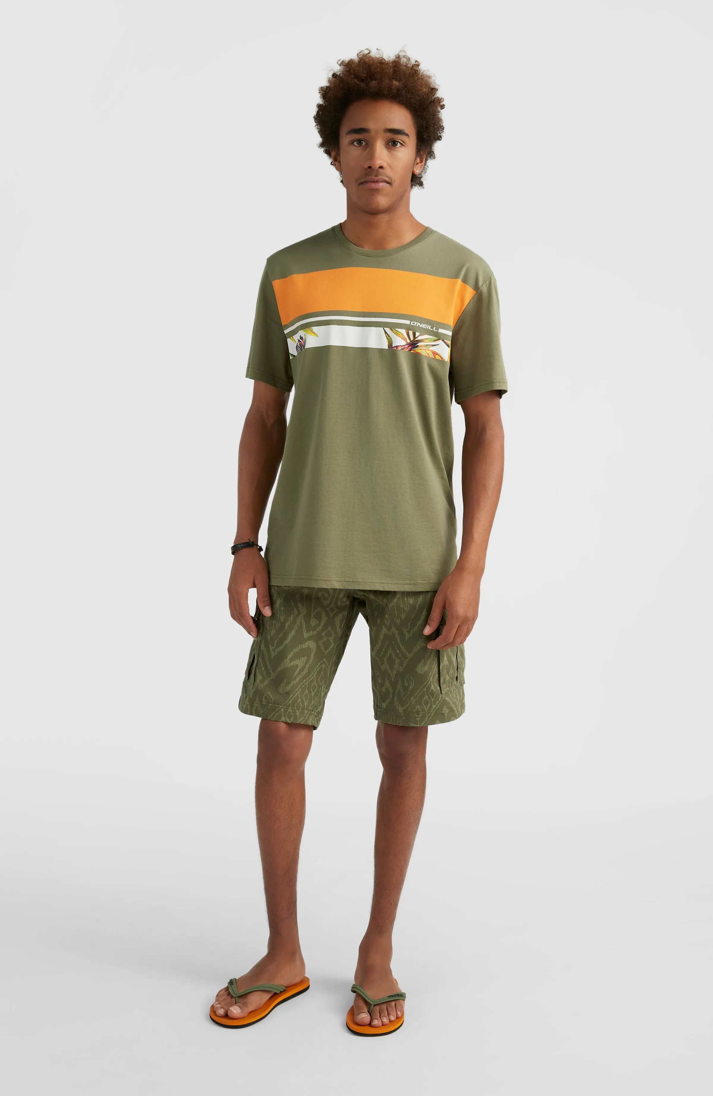 Park Cargo Short | Deep Lichen Magic Carpet