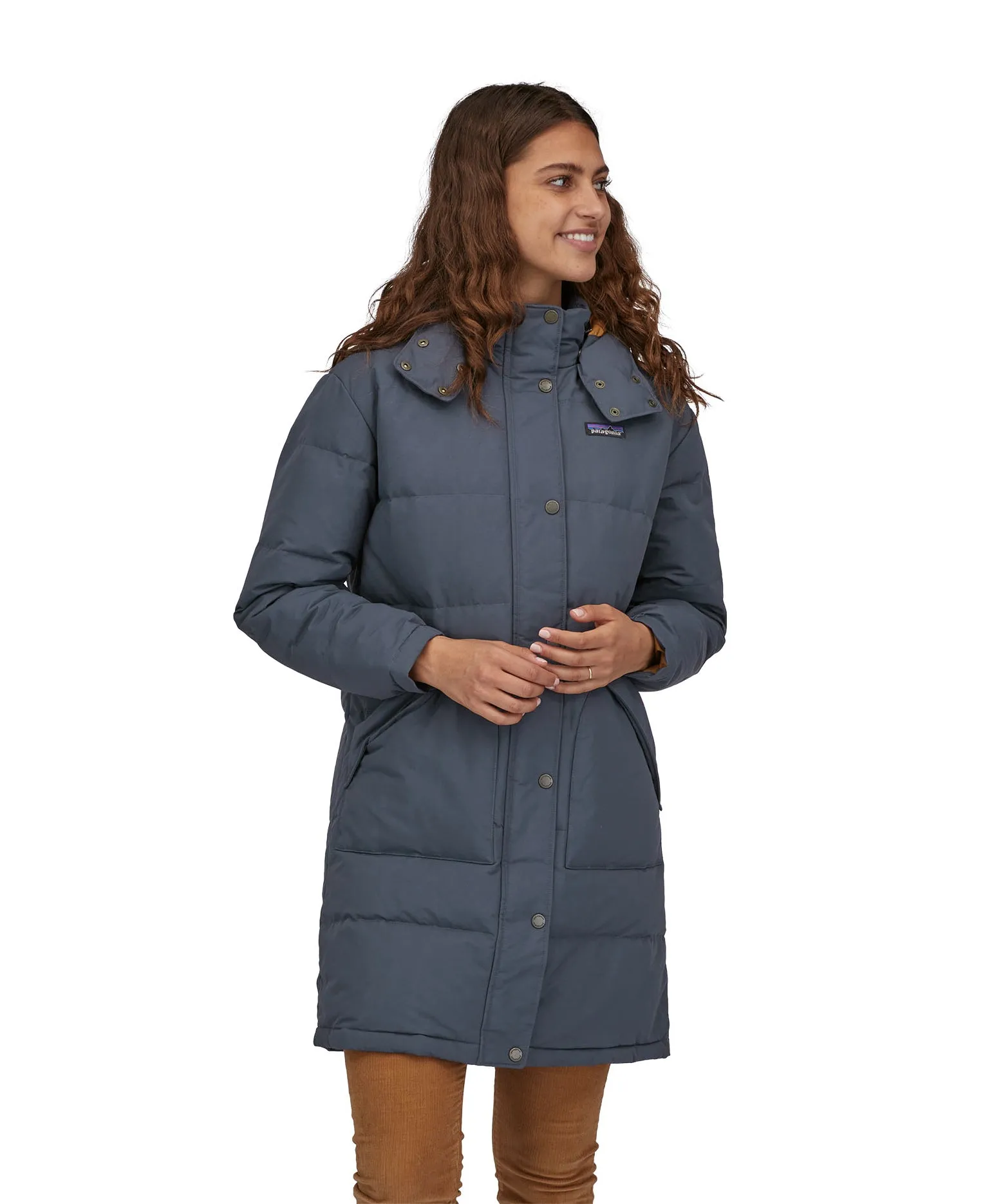 Patagonia Women's Downdrift Parka Jacket - Smolder Blue