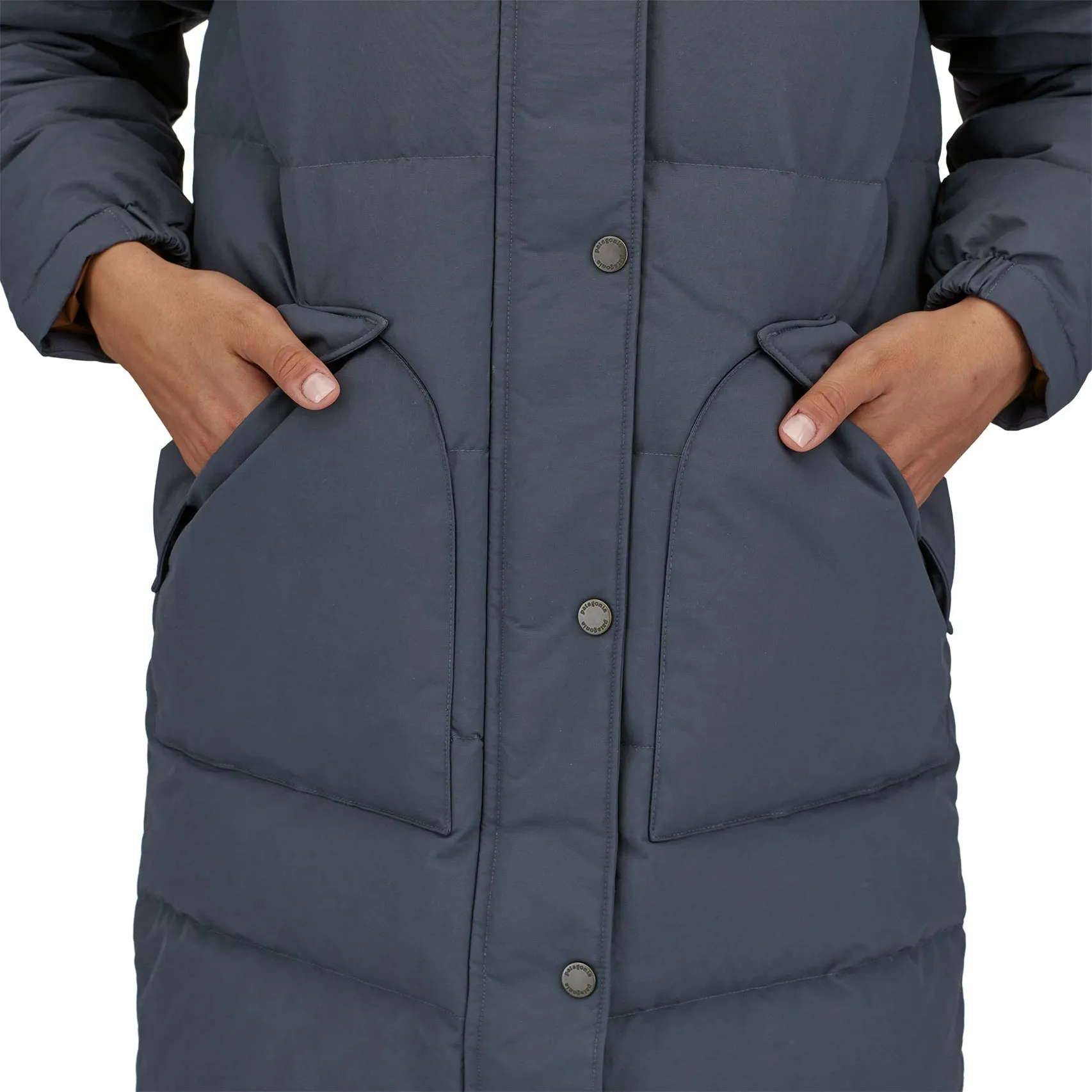 Patagonia Women's Downdrift Parka Jacket - Smolder Blue