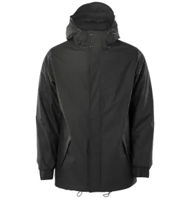 RAINS Quilted Parka – Black