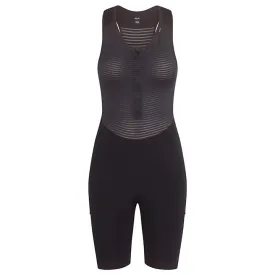 RAPHA Cargo Womens Bib Shorts - Black Grey