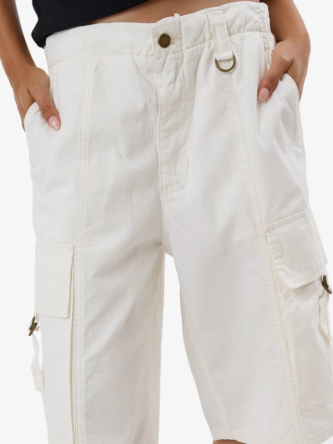 Scout Cargo Jort - Vapour White