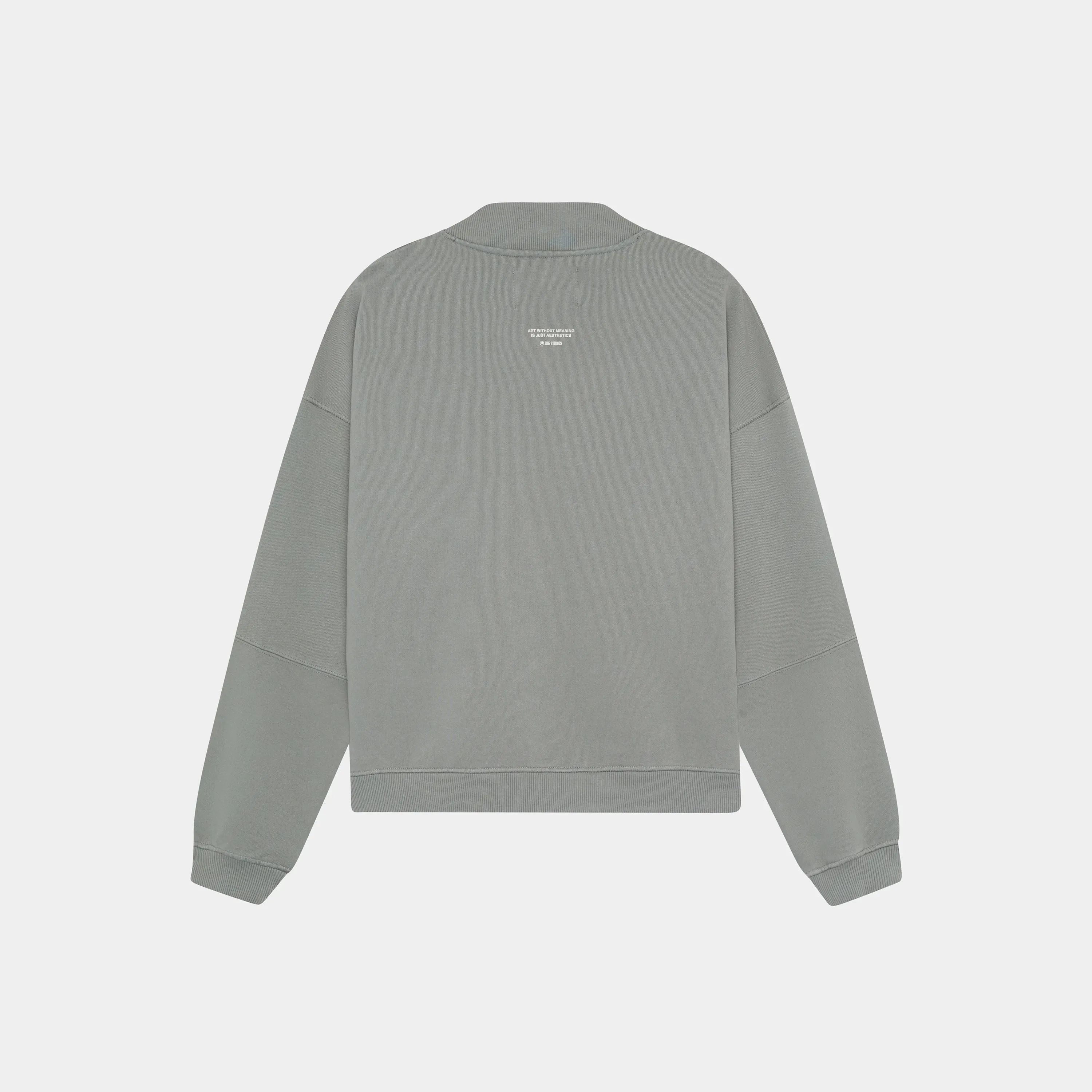 Serenity Pebble Oversized Crewneck