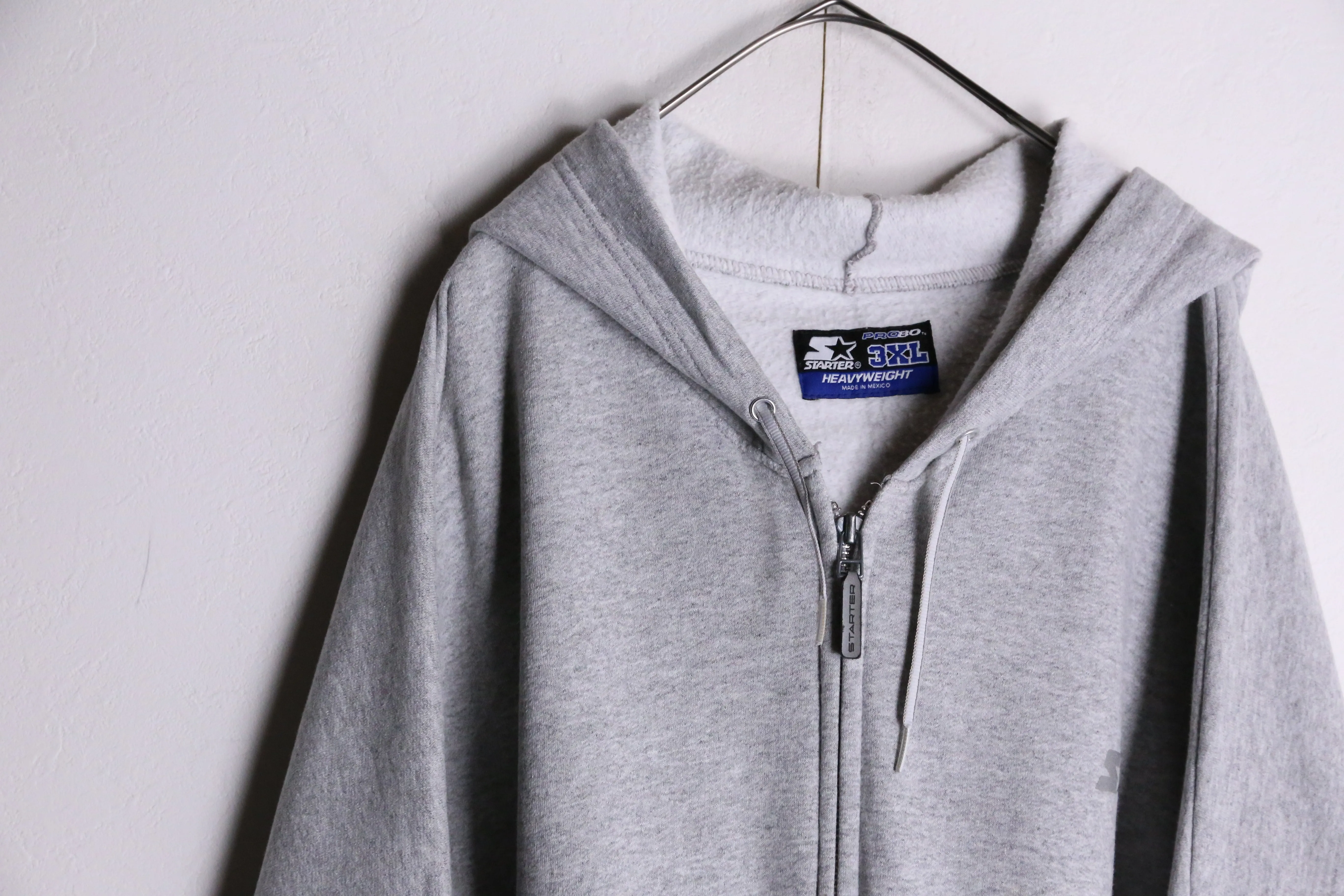 “STARTER”gray color sweatshirt hoodie