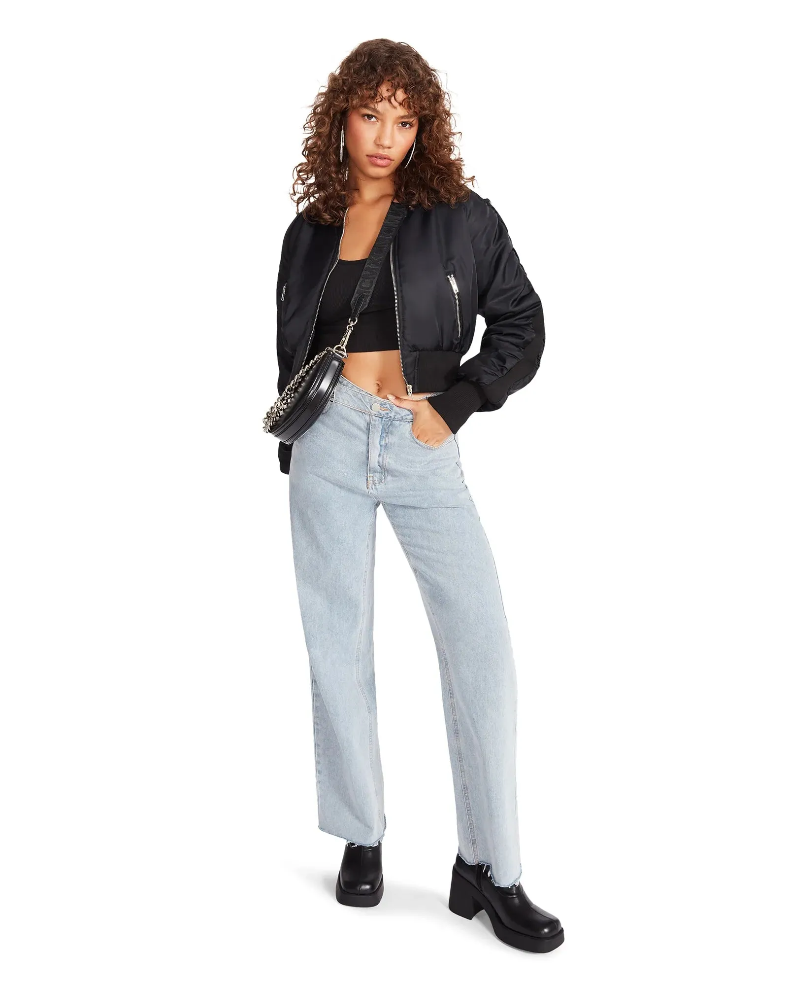 Steve Madden Eva Bomber Jacket