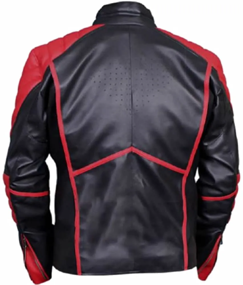 Superman Men's Genuine Leather Jacket